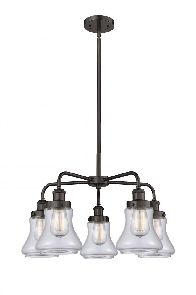 Bellmont - 5 Light - 25 inch - Oil Rubbed Bronze - Chandelier