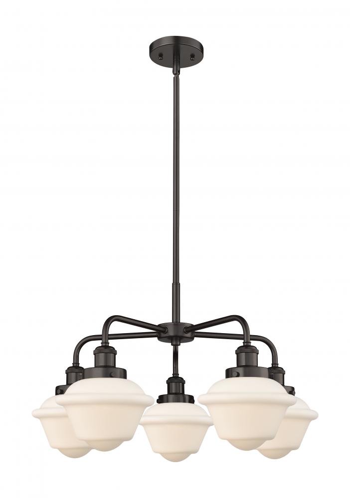 Oxford - 5 Light - 26 inch - Oil Rubbed Bronze - Chandelier