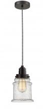 Innovations Lighting 100OB-10BW-2H-OB-G184 - Winchester - 1 Light - 8 inch - Oil Rubbed Bronze - Cord hung - Mini Pendant