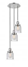 Innovations Lighting 113F-3P-PN-G54 - Cone - 3 Light - 12 inch - Polished Nickel - Cord hung - Multi Pendant