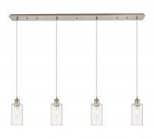 Innovations Lighting 124B-4P-SN-G434-7CL - Crown Point - 4 Light - 49 inch - Brushed Satin Nickel - Linear Pendant