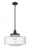 Innovations Lighting 201S-BK-G692-16 - Bridgeton - 1 Light - 12 inch - Matte Black - Stem Hung - Mini Pendant