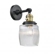 Innovations Lighting 203SW-BAB-G302-LED - Colton - 1 Light - 6 inch - Black Antique Brass - Sconce