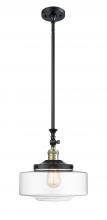 Innovations Lighting 206-BAB-G692-12 - Bridgeton - 1 Light - 12 inch - Black Antique Brass - Stem Hung - Mini Pendant