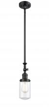 Innovations Lighting 206-BK-G312 - Dover - 1 Light - 5 inch - Matte Black - Stem Hung - Mini Pendant