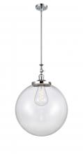 Innovations Lighting 206-PC-G202-18 - Beacon - 1 Light - 18 inch - Polished Chrome - Stem Hung - Mini Pendant