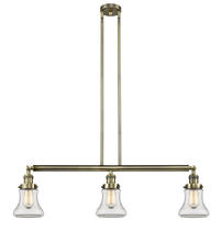 Innovations Lighting 213-AB-G192 - Bellmont - 3 Light - 39 inch - Antique Brass - Stem Hung - Island Light