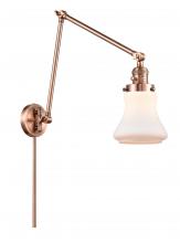 Innovations Lighting 238-AC-G191 - Bellmont - 1 Light - 8 inch - Antique Copper - Swing Arm