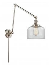 Innovations Lighting 238-PN-G72 - Bell - 1 Light - 8 inch - Polished Nickel - Swing Arm