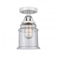 Innovations Lighting 288-1C-PC-G184 - Canton - 1 Light - 6 inch - Polished Chrome - Semi-Flush Mount