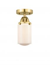 Innovations Lighting 288-1C-SG-G311 - Dover - 1 Light - 5 inch - Satin Gold - Semi-Flush Mount