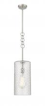 Innovations Lighting 380-1S-SN-G380-8CL-BB-95-LED - Wexford - 1 Light - 8 inch - Brushed Satin Nickel - Cord hung - Mini Pendant