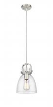 Innovations Lighting 410-1SS-SN-G412-8SDY - Newton Bell - 1 Light - 8 inch - Satin Nickel - Mini Pendant