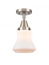 Innovations Lighting 447-1C-SN-G191 - Bellmont - 1 Light - 6 inch - Brushed Satin Nickel - Flush Mount