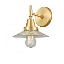 Innovations Lighting 447-1W-SG-G2 - Halophane - 1 Light - 9 inch - Satin Gold - Sconce