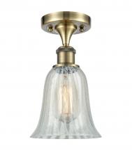 Innovations Lighting 516-1C-AB-G2811 - Hanover - 1 Light - 6 inch - Antique Brass - Semi-Flush Mount