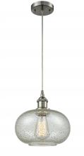 Innovations Lighting 516-1P-SN-G249 - Gorham - 1 Light - 10 inch - Brushed Satin Nickel - Cord hung - Mini Pendant