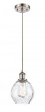 Innovations Lighting 516-1P-SN-G362 - Waverly - 1 Light - 6 inch - Brushed Satin Nickel - Cord hung - Mini Pendant