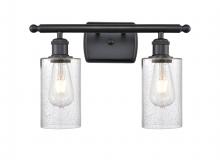 Innovations Lighting 516-2W-BK-G804 - Clymer - 2 Light - 14 inch - Matte Black - Bath Vanity Light