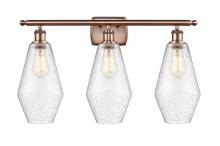 Innovations Lighting 516-3W-AC-G654-7 - Cindyrella - 3 Light - 27 inch - Antique Copper - Bath Vanity Light