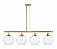 Innovations Lighting 516-4I-SG-G122-10 - Athens - 4 Light - 48 inch - Satin Gold - Stem Hung - Island Light