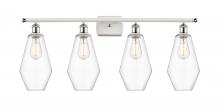 Innovations Lighting 516-4W-WPC-G652-7 - Cindyrella - 4 Light - 37 inch - White Polished Chrome - Bath Vanity Light