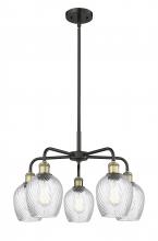 Innovations Lighting 516-5CR-BAB-G292 - Salina - 5 Light - 24 inch - Black Antique Brass - Chandelier