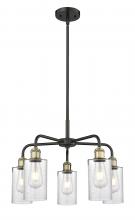 Innovations Lighting 516-5CR-BAB-G804 - Clymer - 5 Light - 22 inch - Black Antique Brass - Chandelier