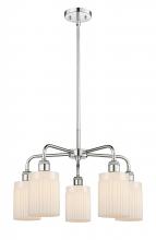 Innovations Lighting 516-5CR-PC-G341 - Hadley - 5 Light - 23 inch - Polished Chrome - Chandelier