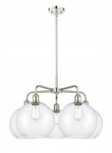 Innovations Lighting 516-5CR-PN-G122-10 - Athens - 5 Light - 28 inch - Polished Nickel - Chandelier