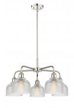 Innovations Lighting 516-5CR-PN-G412 - Dayton - 5 Light - 24 inch - Polished Nickel - Chandelier