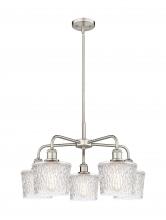 Innovations Lighting 516-5CR-SN-G402 - Niagara - 5 Light - 25 inch - Satin Nickel - Chandelier