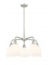 Innovations Lighting 516-5CR-SN-G558-6GWH - Bella - 5 Light - 24 inch - Satin Nickel - Chandelier