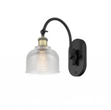 Innovations Lighting 518-1W-BAB-G412 - Dayton - 1 Light - 6 inch - Black Antique Brass - Sconce