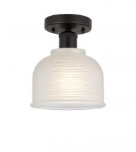 Innovations Lighting 616-1F-OB-G411 - Dayton - 1 Light - 6 inch - Oil Rubbed Bronze - Semi-Flush Mount