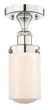 Innovations Lighting 616-1F-PN-G311 - Dover - 1 Light - 5 inch - Polished Nickel - Semi-Flush Mount