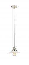 Innovations Lighting 616-1PH-PN-G1 - Halophane - 1 Light - 9 inch - Polished Nickel - Cord hung - Mini Pendant