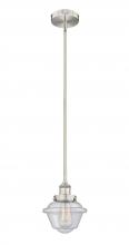 Innovations Lighting 616-1SH-SN-G534 - Oxford - 1 Light - 7 inch - Brushed Satin Nickel - Cord hung - Mini Pendant