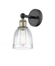 Innovations Lighting 616-1W-BAB-G442 - Brookfield - 1 Light - 6 inch - Black Antique Brass - Sconce