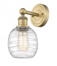 Innovations Lighting 616-1W-BB-G1013 - Belfast - 1 Light - 6 inch - Brushed Brass - Sconce