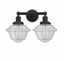 Innovations Lighting 616-2W-BK-G534 - Oxford - 2 Light - 16 inch - Matte Black - Bath Vanity Light