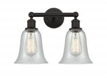 Innovations Lighting 616-2W-OB-G2812 - Hanover - 2 Light - 15 inch - Oil Rubbed Bronze - Bath Vanity Light