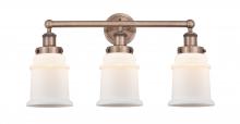 Innovations Lighting 616-3W-AC-G181 - Canton - 3 Light - 24 inch - Antique Copper - Bath Vanity Light