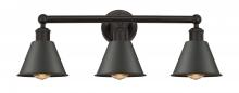 Innovations Lighting 616-3W-OB-M8-OB - Smithfield - 3 Light - 25 inch - Oil Rubbed Bronze - Bath Vanity Light