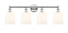 Innovations Lighting 616-4W-PN-G558-6GWH - Bella - 4 Light - 33 inch - Polished Nickel - Bath Vanity Light