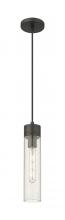 Innovations Lighting 617-1P-BK-G617-11SDY - Boreas - 1 Light - 3 inch - Matte Black - Cord Hung - Mini Pendant