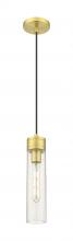 Innovations Lighting 617-1P-SG-G617-11SDY - Boreas - 1 Light - 3 inch - Satin Gold - Cord Hung - Mini Pendant