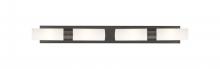 Innovations Lighting 617S-4W-OB-G617-8SWH - Boreas - 4 Light - 39 inch - Oil Rubbed Bronze - Bath Vanity Light