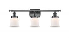 Innovations Lighting 916-3W-BK-G181S - Canton - 3 Light - 26 inch - Matte Black - Bath Vanity Light