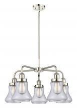 Innovations Lighting 916-5CR-PN-G192 - Bellmont - 5 Light - 25 inch - Polished Nickel - Chandelier